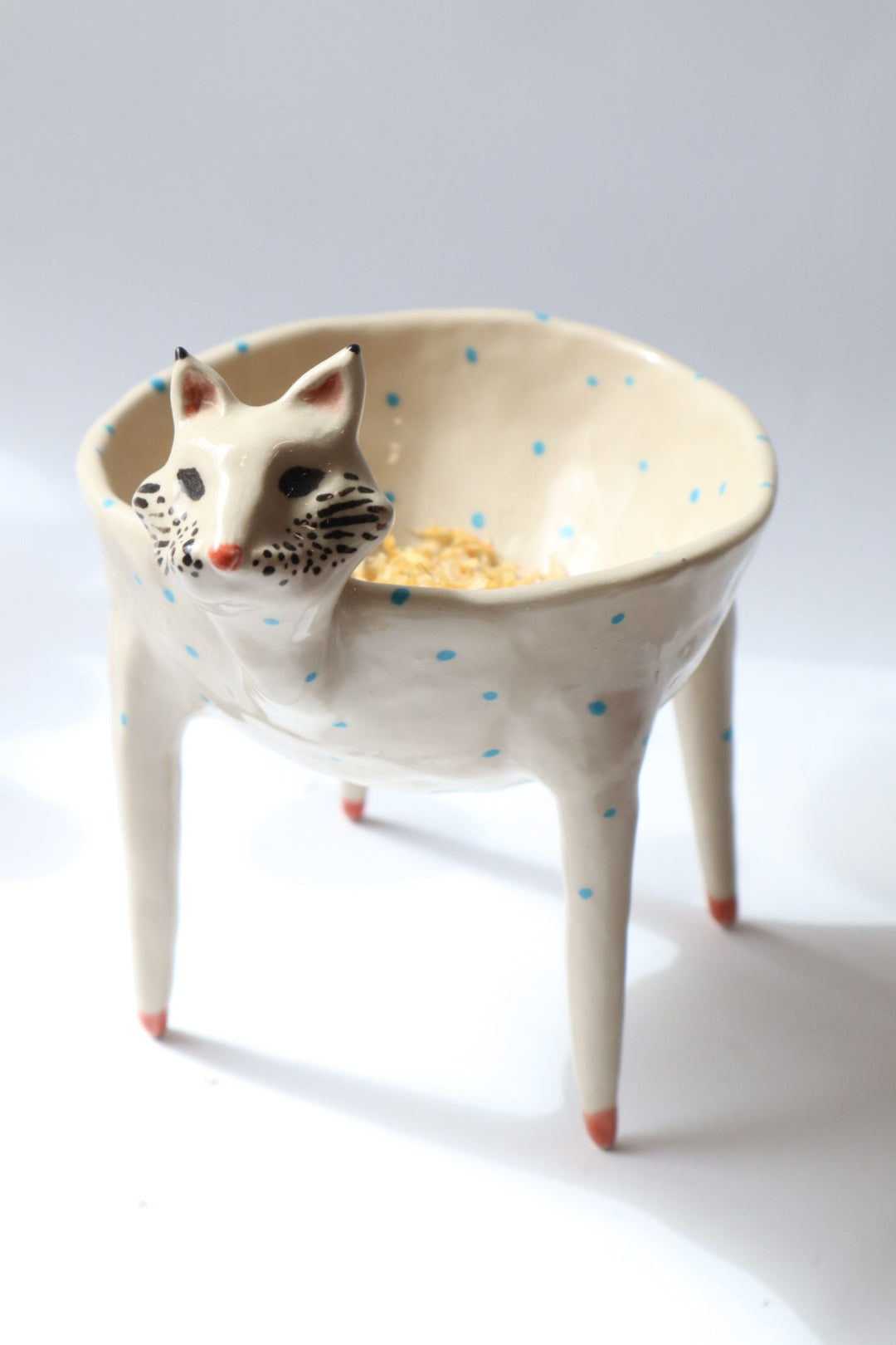 Uzipis Big Cat-Lithuanian Decorative Ceramic