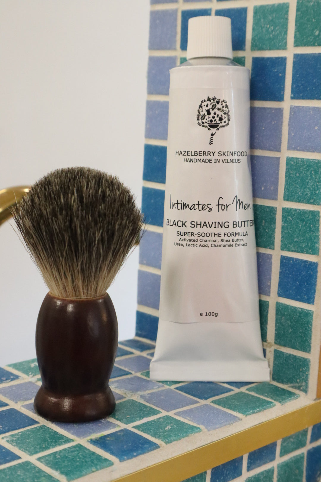 Intimates for Men Black Shaving Butter