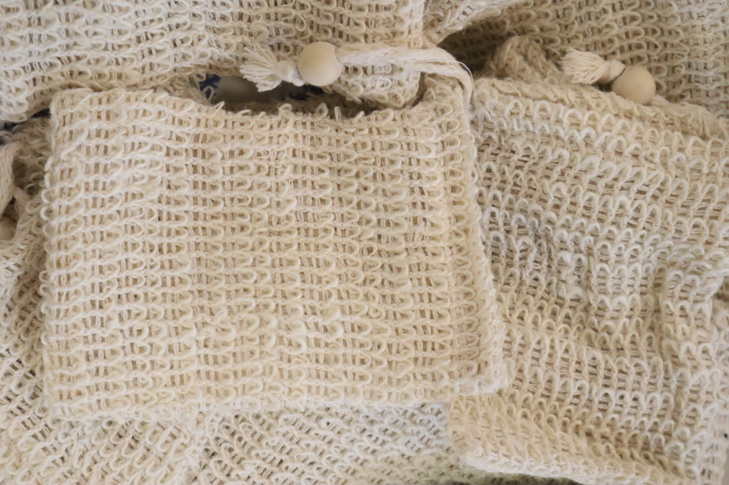 Handmade Hemp Soap Bag