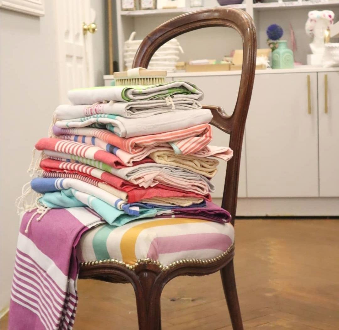 100% Tunisian  Cotton Beach and Bath Towel