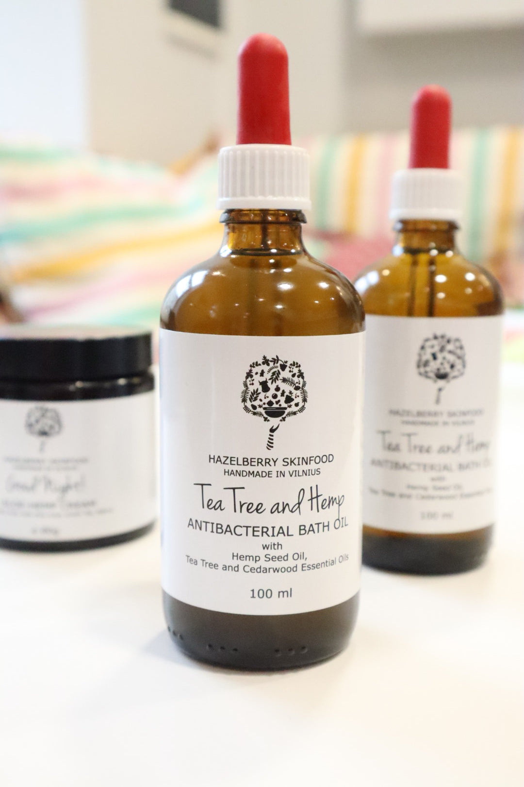 Tea Tree and Hemp Antibacterial Bath Oil