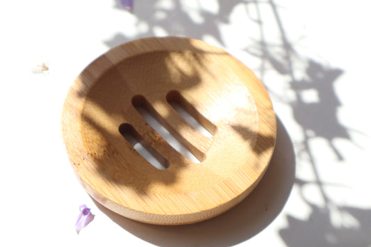 Bamboo Solid Cosmetics and Soap Holder