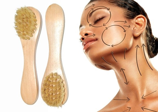 Face Brush Suitable for Dry Brushing