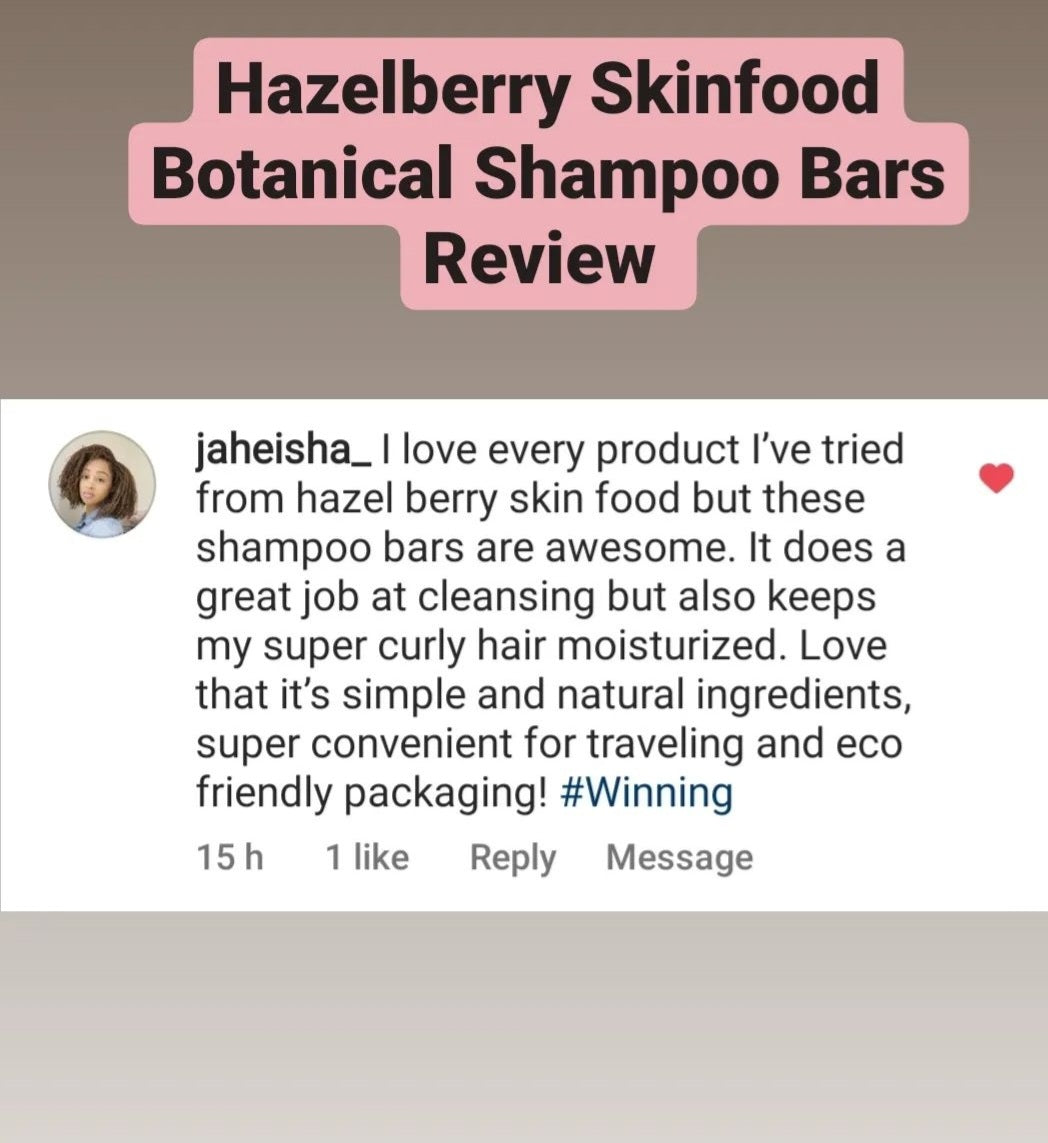 Botanical Hemp Hair Shampoo Bar